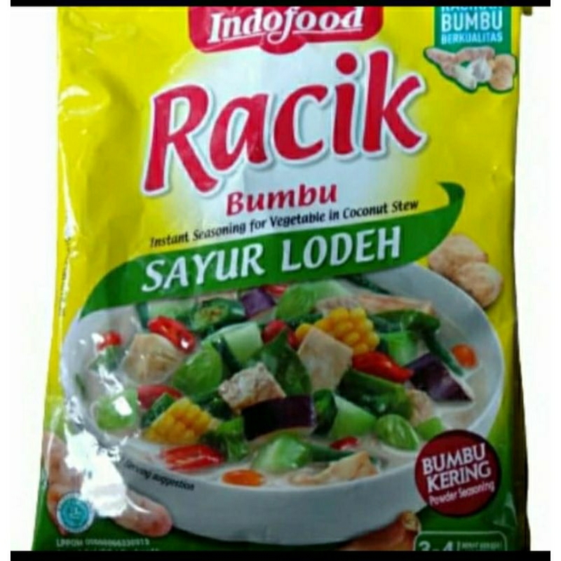 

Bumbu Racik Sayur Lodeh IndoFood Per Bungkus Dekat Bintaro BSD Jakarta