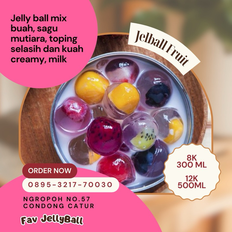 

JELLY BALL FRUITS BISA COD INSTAN KURIR