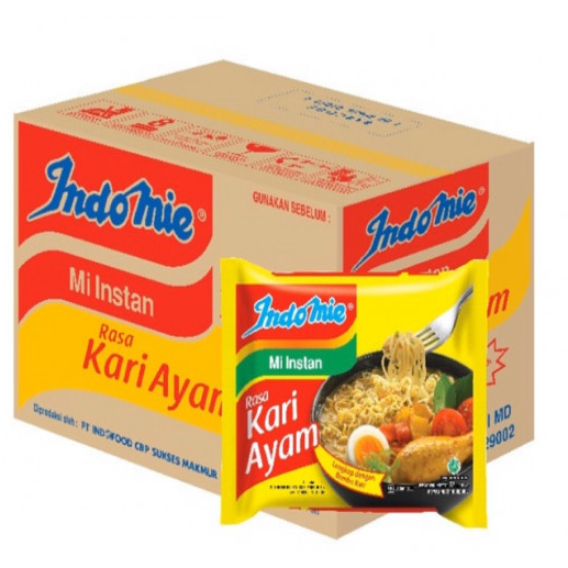 

Indomie Kari Ayam 1 dus Ready