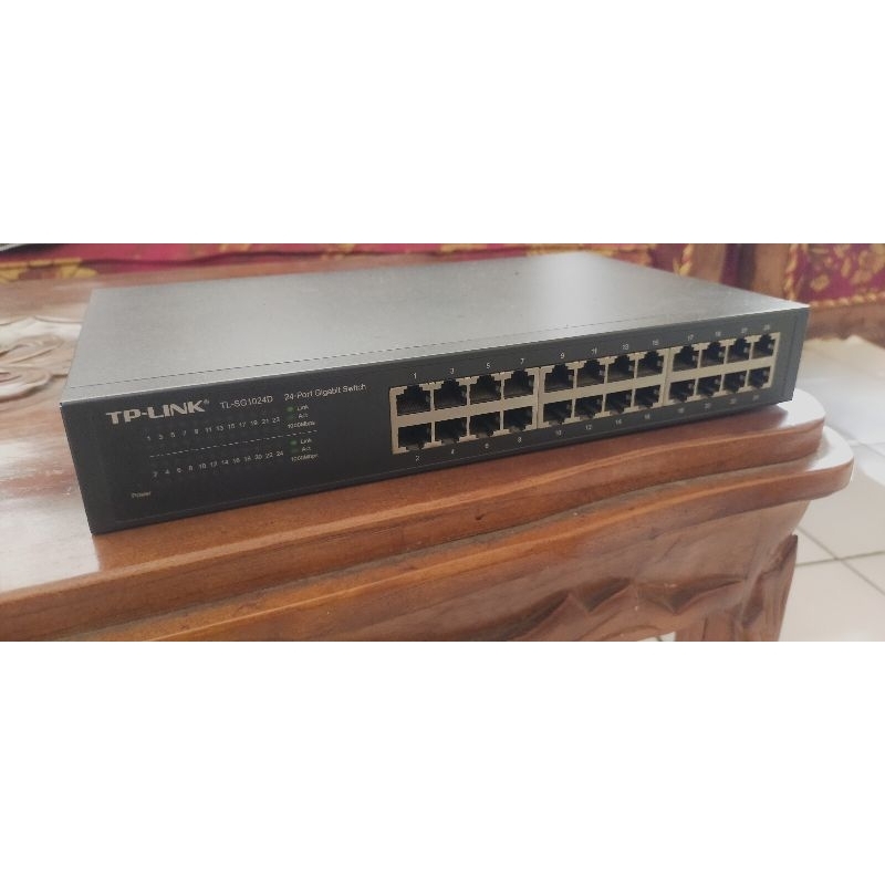 Switch Hub TP-Link TL-SG1024D 24 Port Gigabit