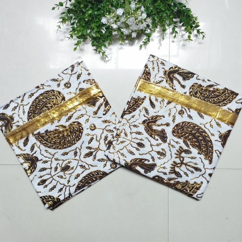 Jarik prodo sepasang dasar Putih