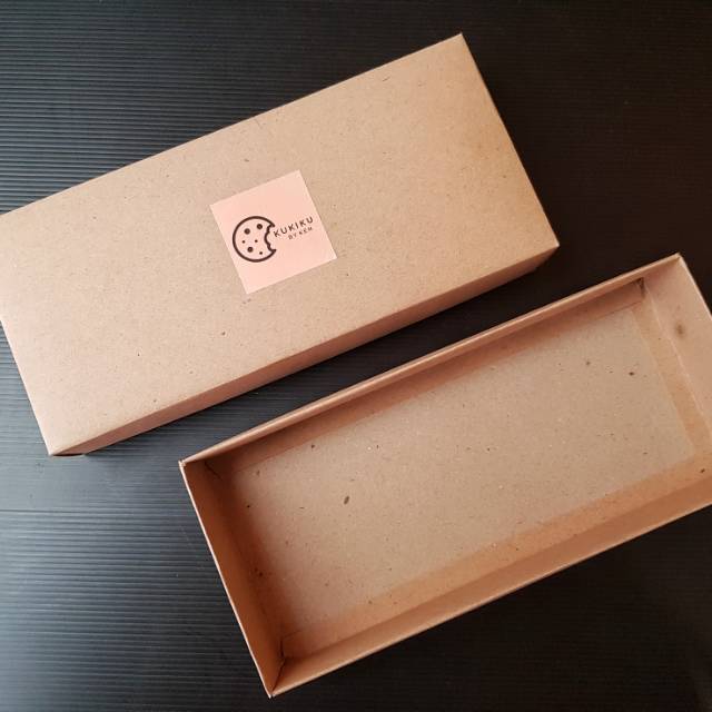 

(10 pcs) kardus kotak cookies dus kue brownies 27x12x5 cm box hampers cake