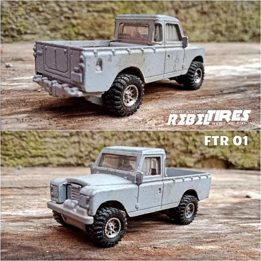 Ban PLASTIC Offroad Diecast Rebel FTR1 Size 12mm