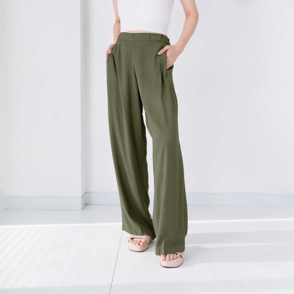 ADA -Tania Highwaist Loose Pants #7638