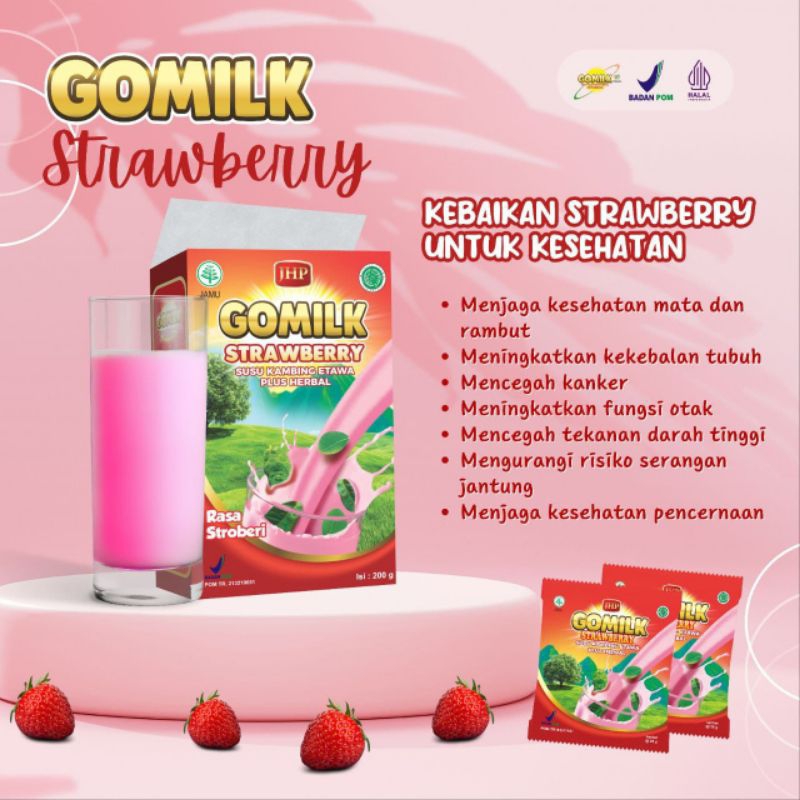 

Susu Kambing Etawa PLUS Herbal GOMILK 200gr