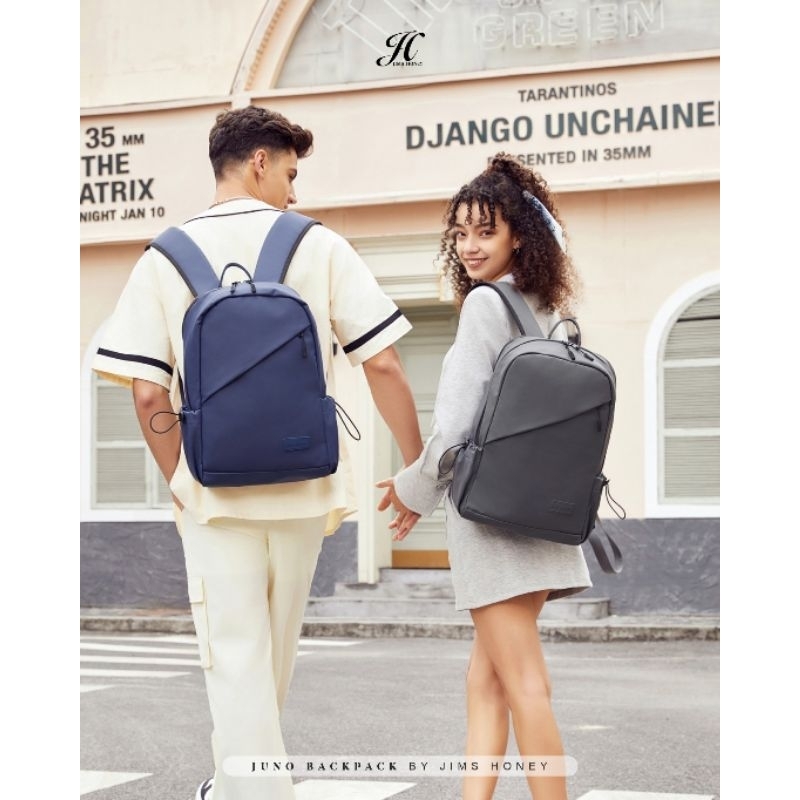juno backpack jimshoney/tas anti air/ori jimshoney/tas cowo/tas sekolah/tas kuliah/tas kerja/tas ker