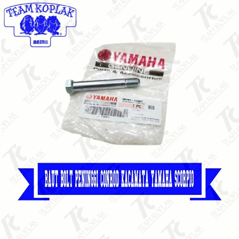 BAUT BOLT PENINGGI CONROD KACAMATA YAMAHA SCORPIO