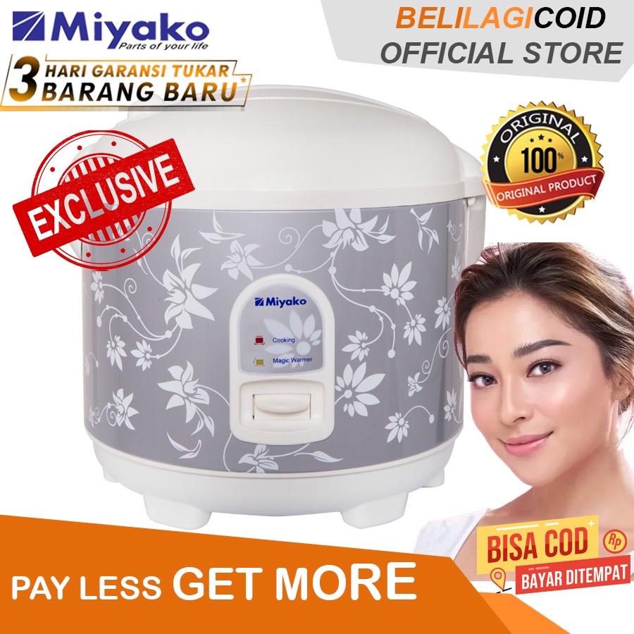 Miyako Magic Com Penanak Nasi 3 in 1 MCM 528 / Megicom Miyako MCM-528 / Magic Com Miyako 3in1 MCM528