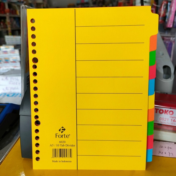 

Divider / Pembatas Forte A5