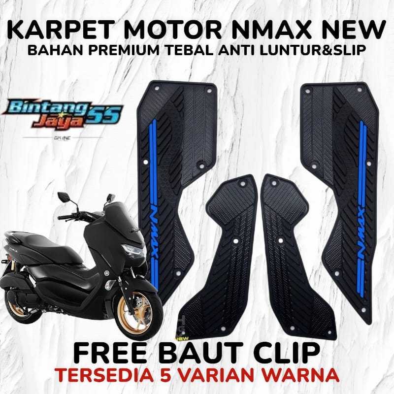 BORDES PIJAKAN KAKI YAMAHA NMAX CNC PIJAKAN KAKI NMAX NEW KARPET MOTOR NMAX NEW