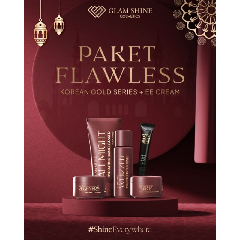 Glamshine Paket Flawless Korea Series Skincare Glamshineofficial Glameshine Glamshine Skincare