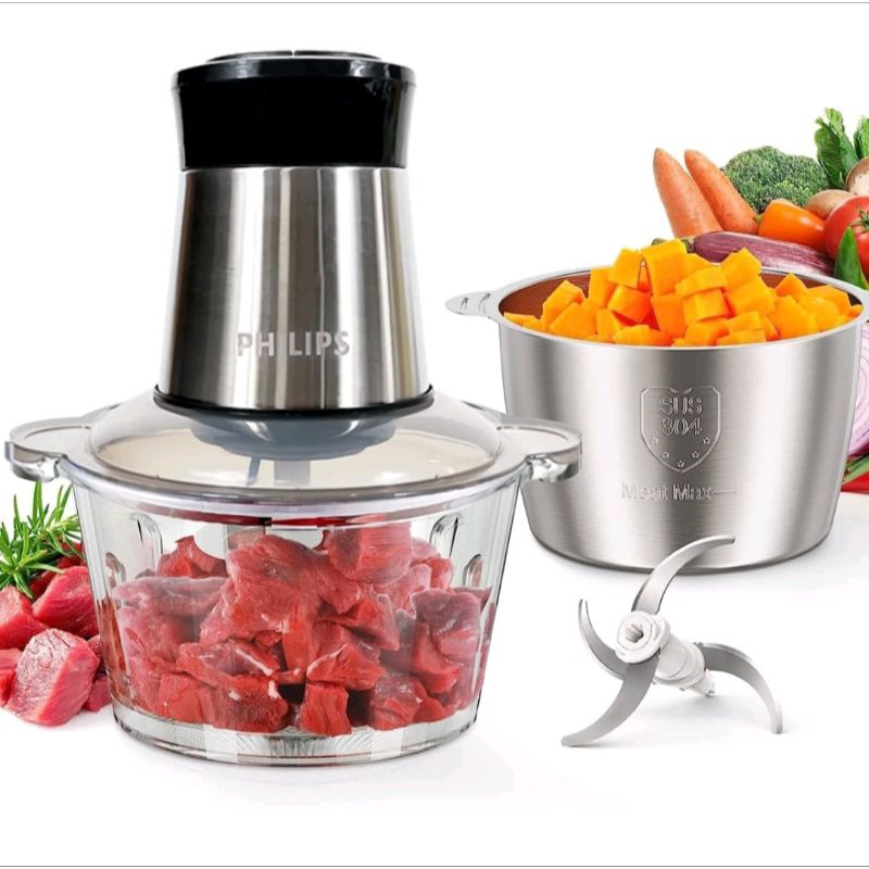 blender chopper philips mesin giling berkecepatan tinggi