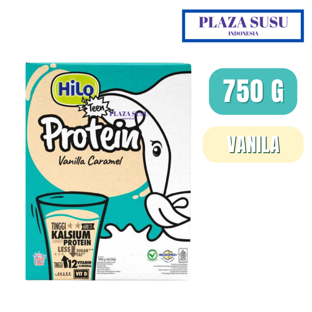 

HILO TEEN VANILLA CARAMEL 750 G SUSU PERTUMBUHAN ANAK TINGGI KALSIUM