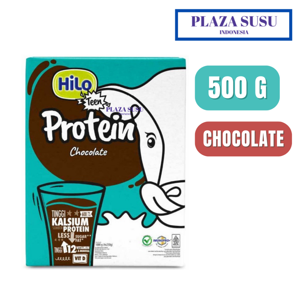 

HILO TEEN CHOCOLATE 500 G SUSU PERTUMBUHAN ANAK TINGGI KALSIUM RASA COKLAT