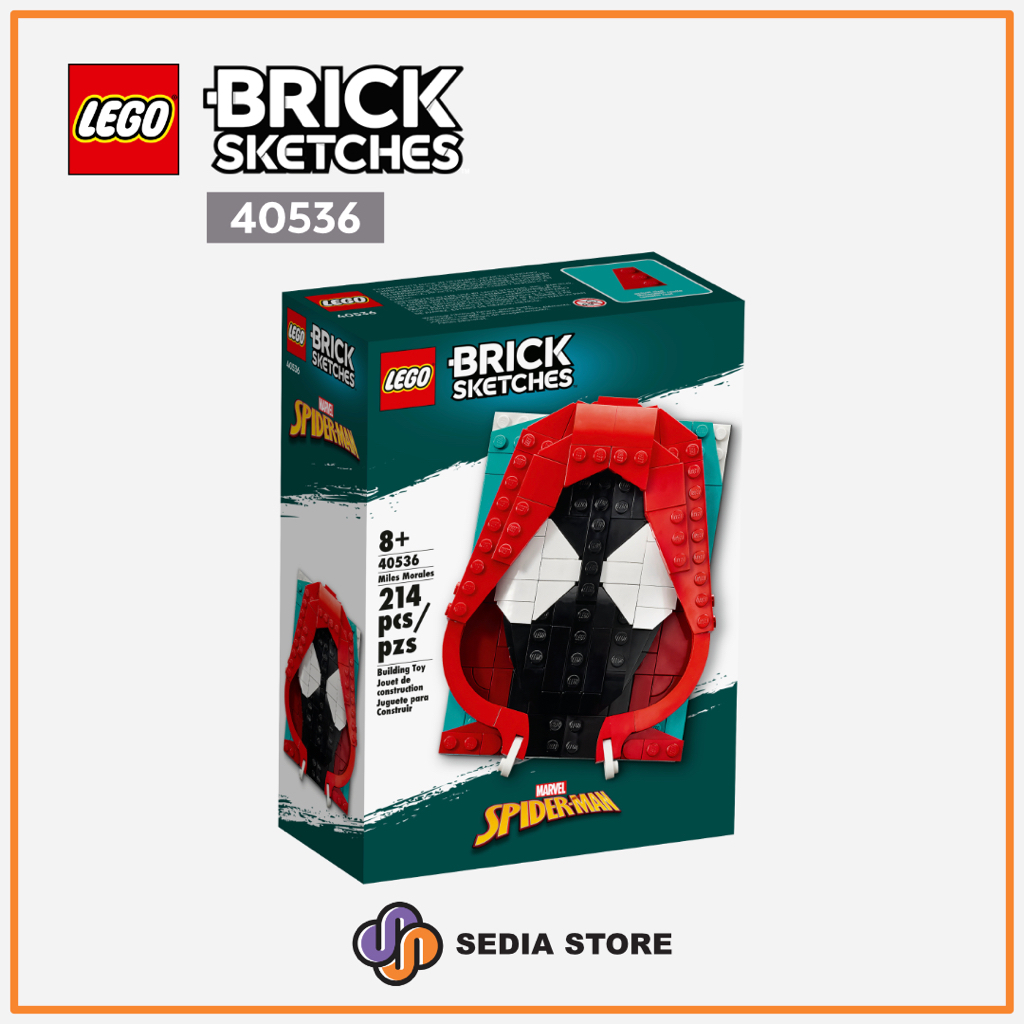 Lego Marvel BrickSketches 40536 - Miles Morales