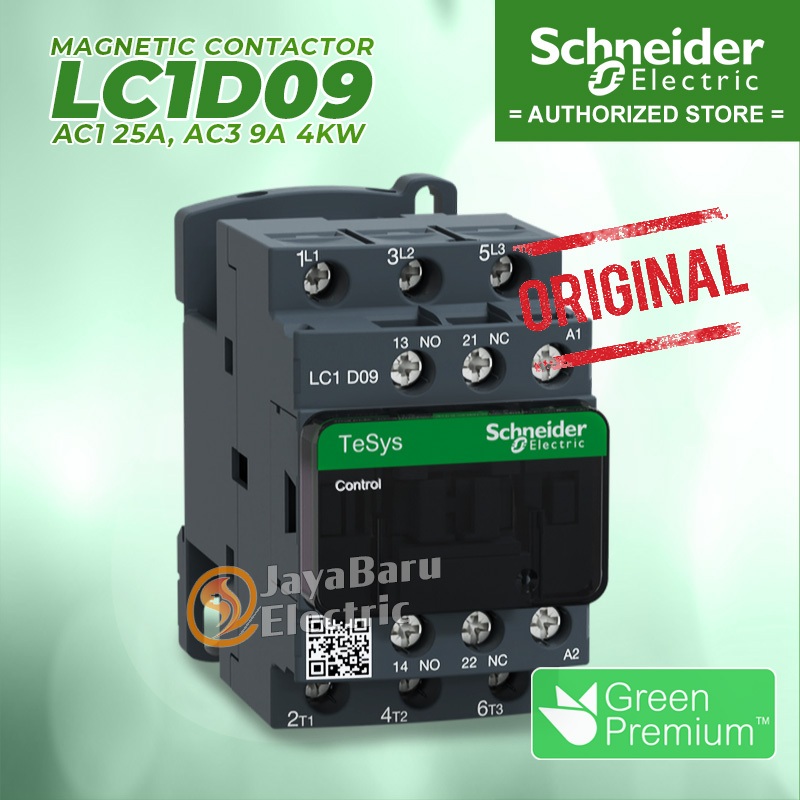 Schneider Kontaktor Contactor LC1D09 24V 42V 48V 110V 220V 380V LC1D09B7 LC1D09D7 LC1D09E7 LC1D09F7 