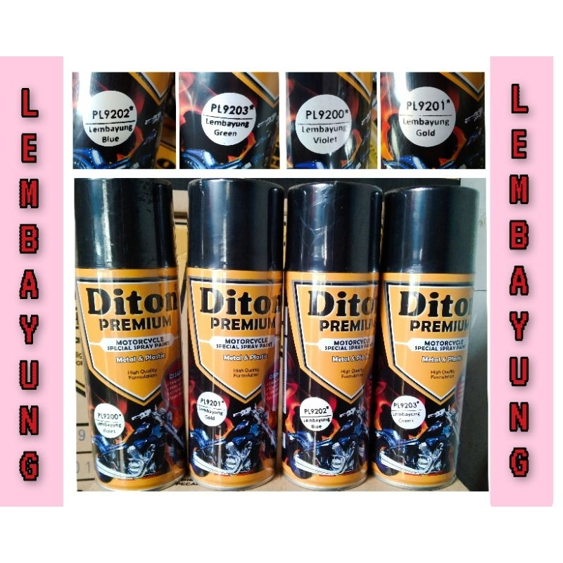 Pilok Murah Lembayung Diton pilox diton premium 400cc lembayung violet lembayung blue