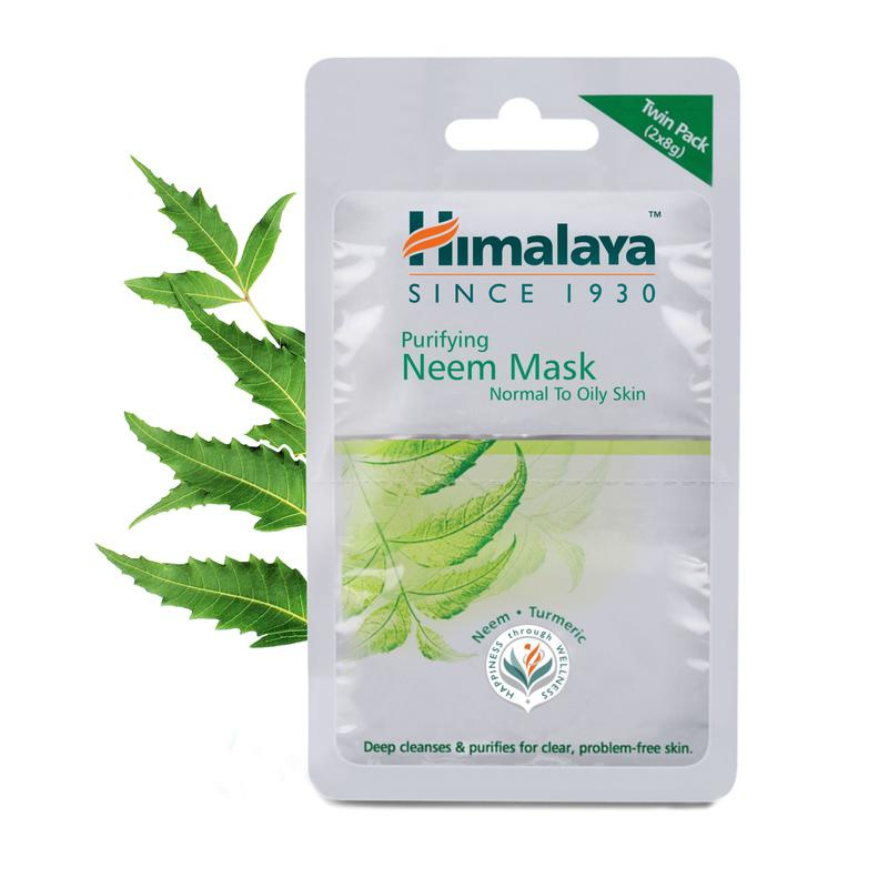 Himalaya Purifying Neem Mask Sachet / Kemasan Twin Pack