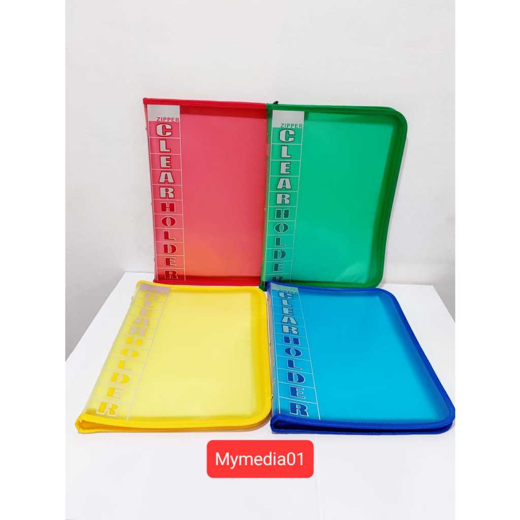 

CLEAR HOLDER ZIPPER RESLETING / DOKUMENT KEEPER ISI 40 LBR TOPLA 555