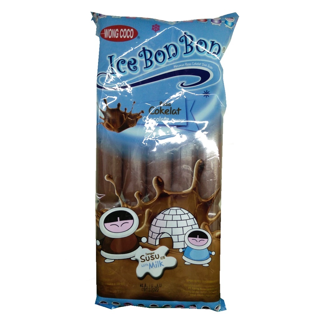 

Wong Coco Ice Bon Bon Berbagai Rasa 425 ml / Choco Berries / Fruity / Susu