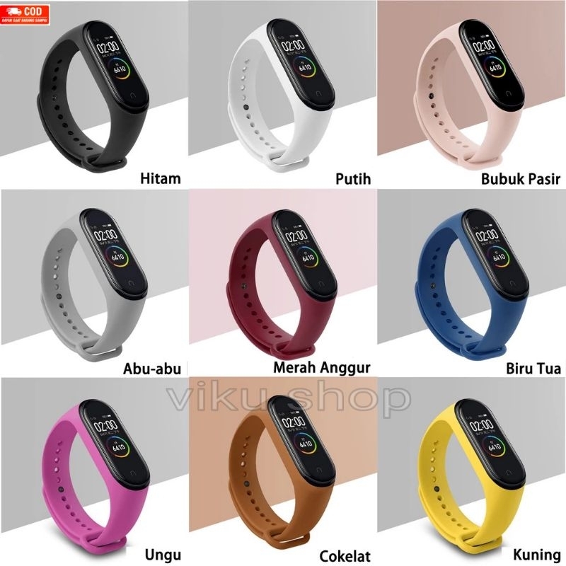 Strap Tali Pengganti Smartwatch Mi band 3 MiBand 4