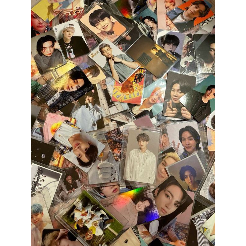 photocard hologram bts