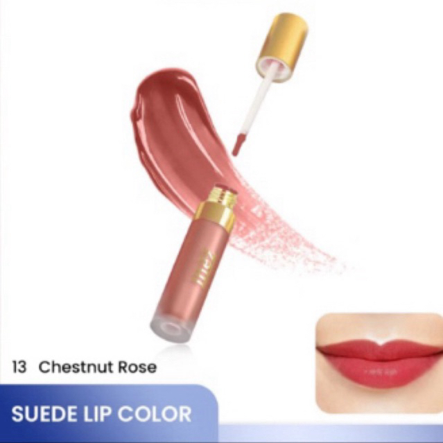 Inez 900 Suede Lip Color (Rouge A Levres Suede) / Lip Cream / Lipstik (2)