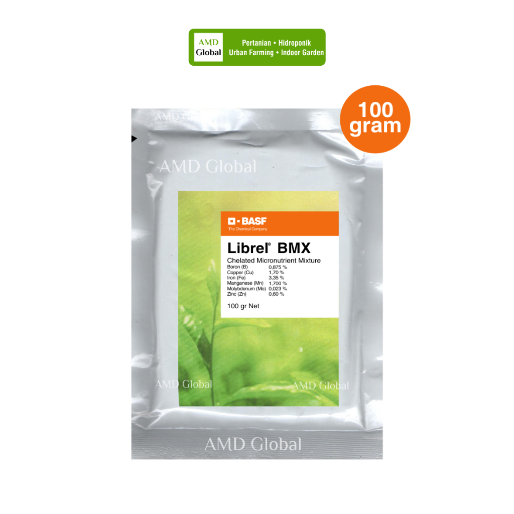 Pupuk Mikro Librel BMX Chelated Micronutrient Mixture BASF 100 Gram