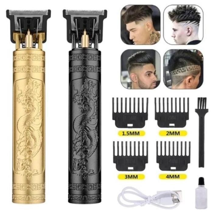 semuut30 SM Alat Cukur Elektrik Hair Clipper Trimmer T9