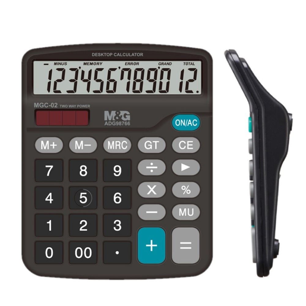 

Kalkulator M&G ADG98766 Best Selling 12 Digits Desktop Calculator