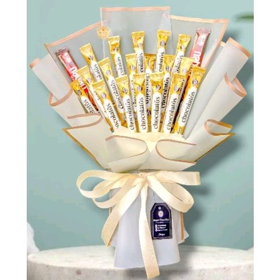 

Buket Snack Chocolatos Nabati/Buket Jajanan/Wisuda/Ulang Tahun/Acara Lainnya