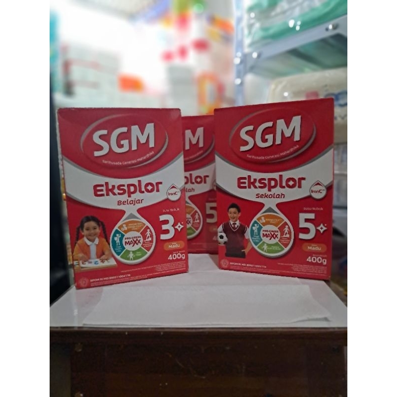 Susu SGM 3+ Madu 400gr dan SGM 5+ Madu 400gr