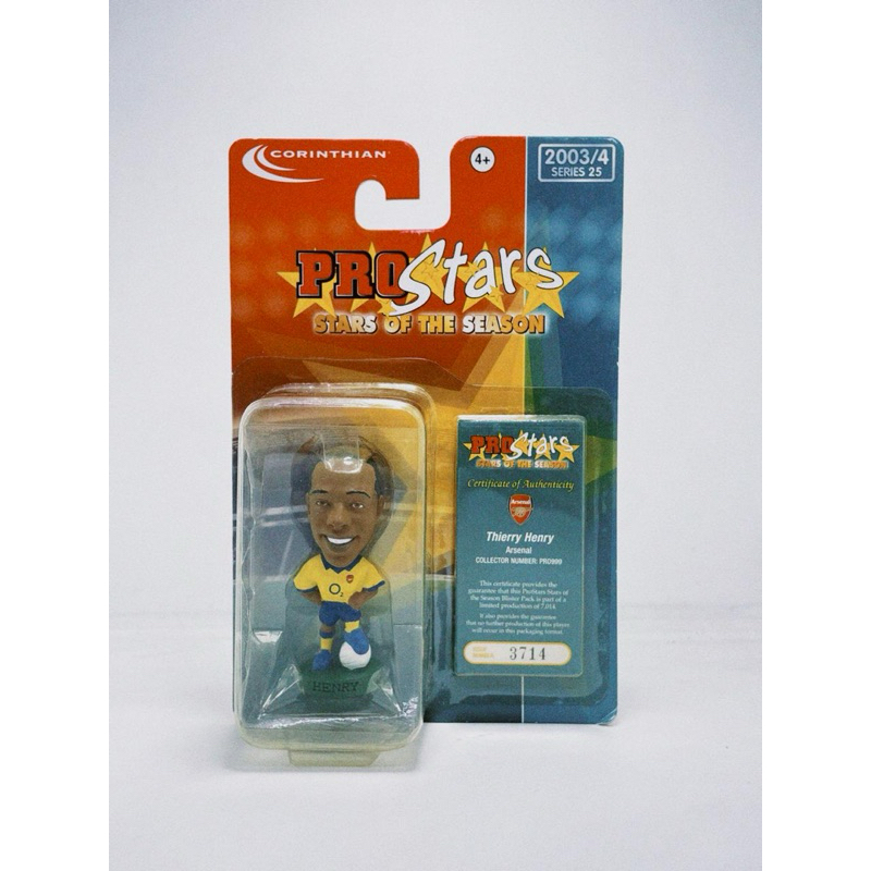 Action figure original Corinthian Prostars Thierry Henry Arsenal Away