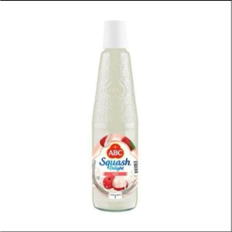 

Syrup ABC Squash Delight Lychee 460ml