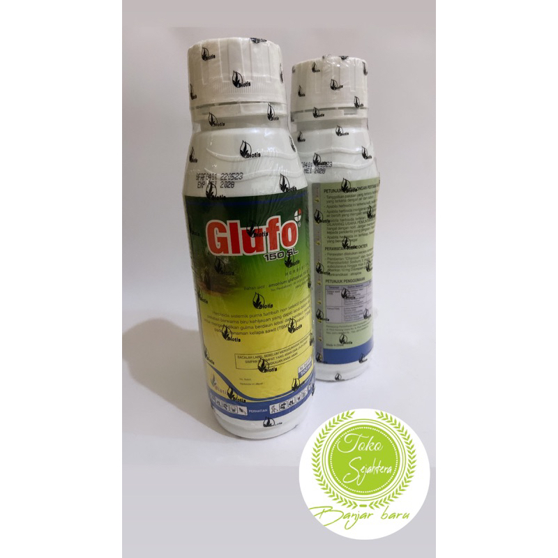 HERBISIDA GLUFO 150Sl 500ml OBAT RUMPUT LULANGAN BIOTIS