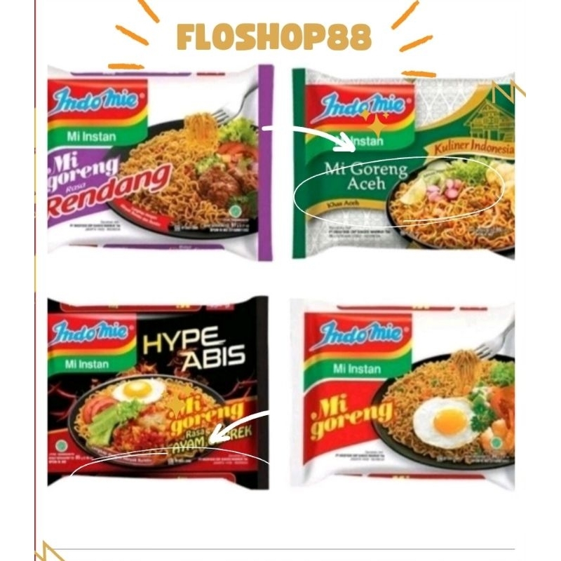 

Makanan favorit/makanan cepat saji/mie instan/1 dus 4 varian rasa