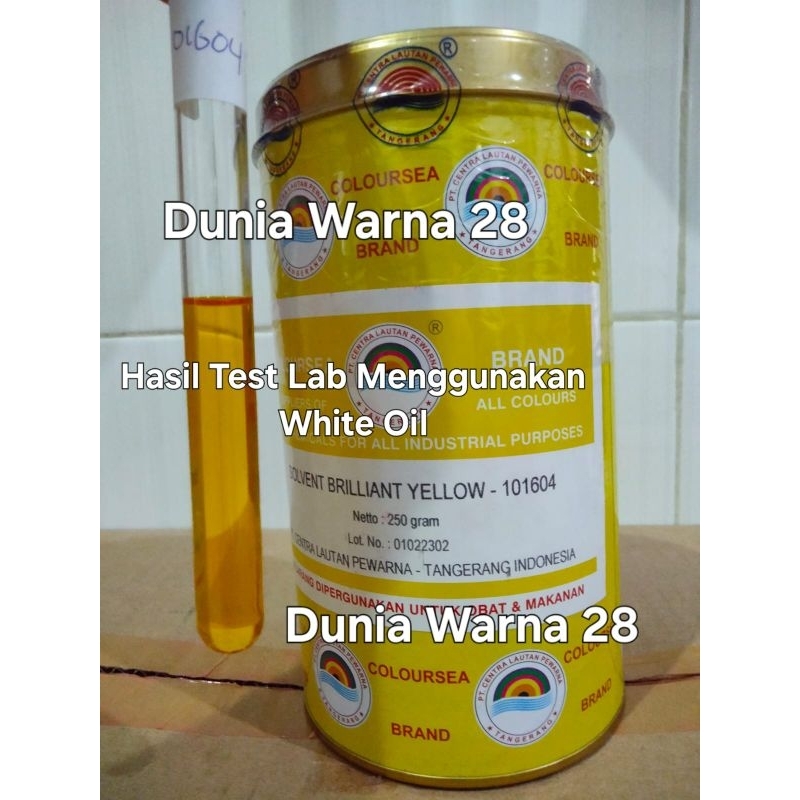 

Pewarna Minyak Coloursea Solvent Brilliant Yellow 101604