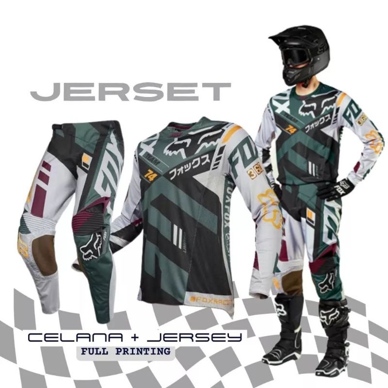 Jersey set motocross trail | Jerset trail motocross