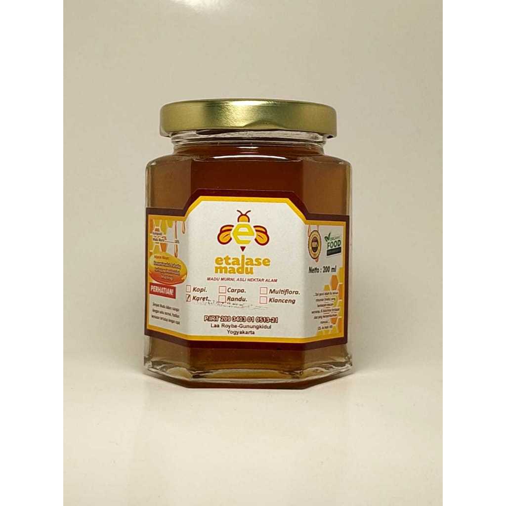 

MADU KARET 200ML.etalase madu 100%madu netar alam.