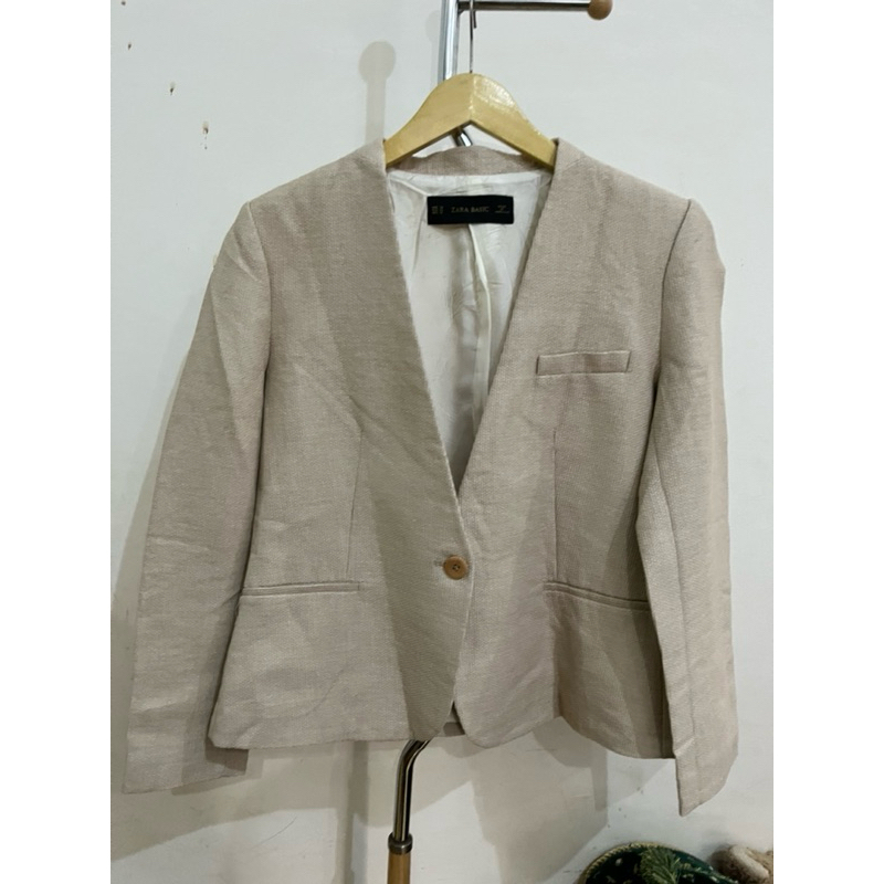 Blazer Zara semi tweed