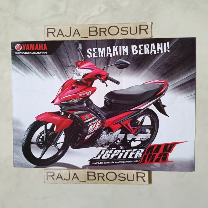 Poster brosur katalog leaflet Yamaha Jupiter MX 135 LC/Jupiter MX 135LC 2013