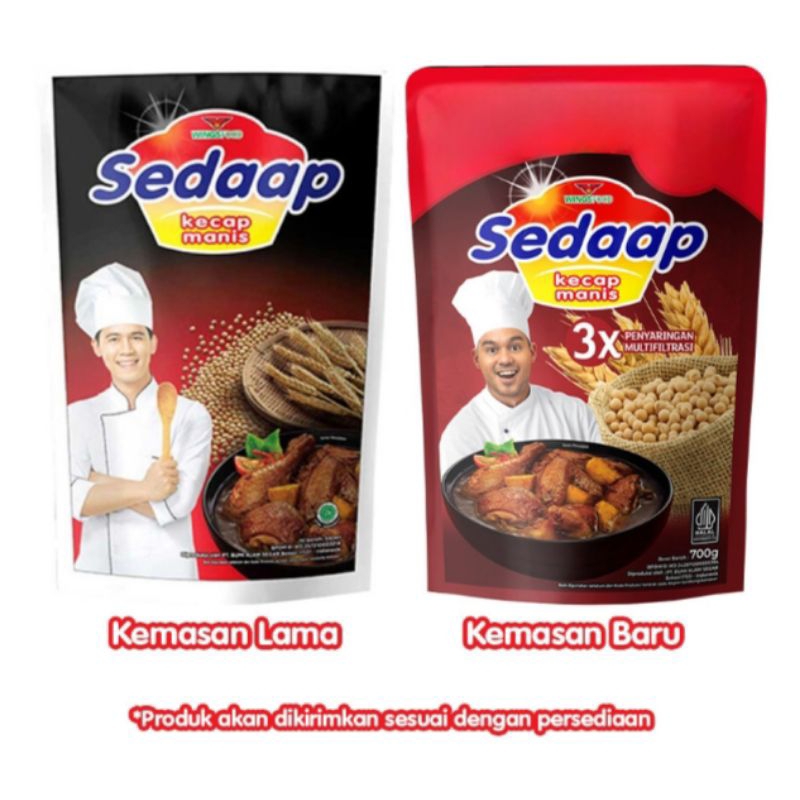 

Sedaap Kecap Manis 700g/520Ml