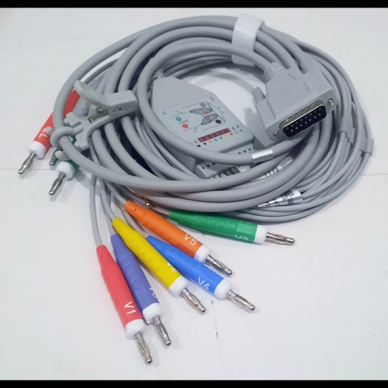 CABLE ECG / EKG KABEL COMPATIBLE ZONCARE / NIHON KOHDEN 2150