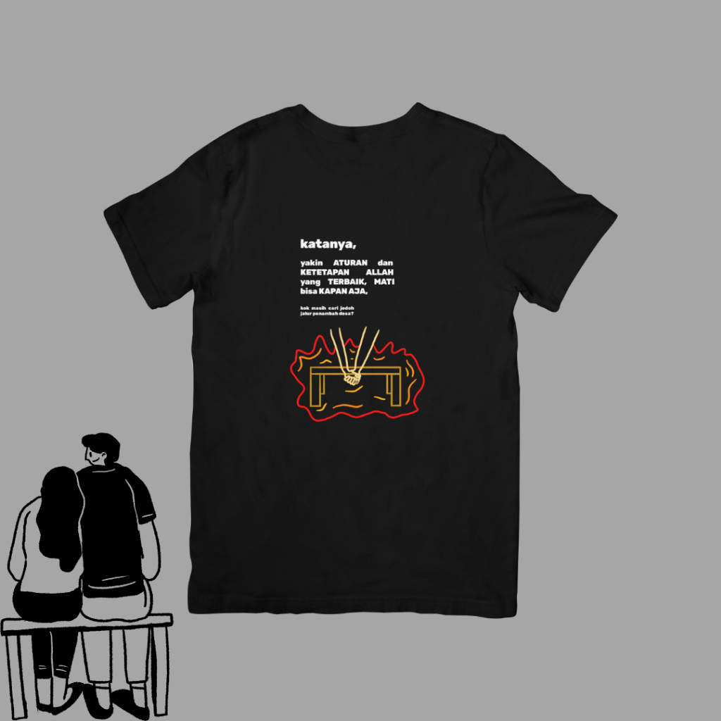 Kaos JAGABUMI - Bangku Tangan