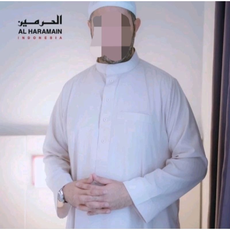 GAMIS/JUBAH AL HARAMAIN ZANZIBAR POLOS VIETNAM/JUBAH PUTIH PREMIUM