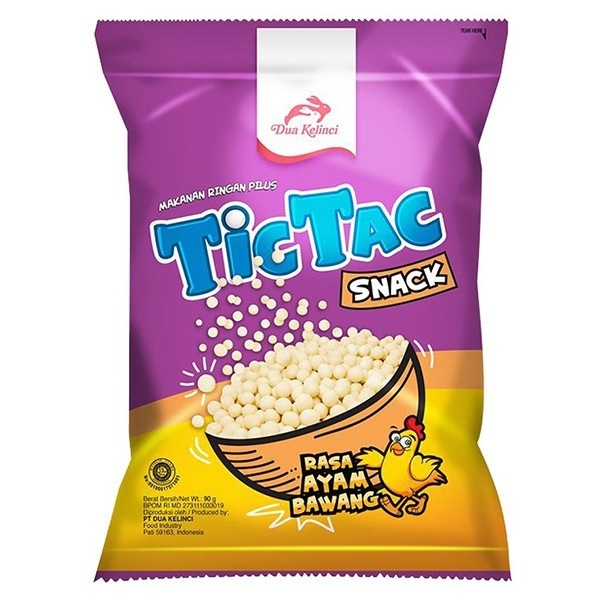 

Tic Tac Ayam Bawang Dua Kelinci 80 gr - TicTac #DTS