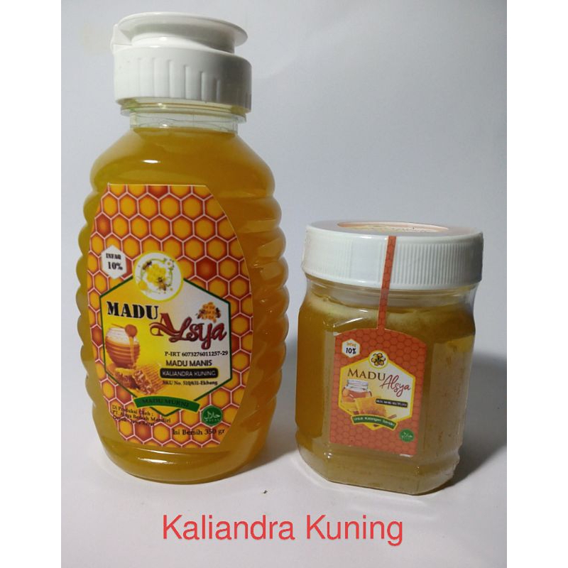 

Madu Murni Kaliandra kuning