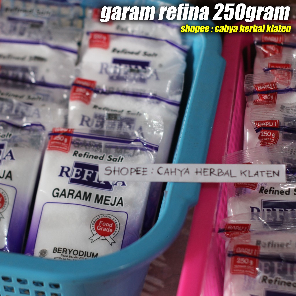 

Garam Meja Refina 250 Gr Beryodium