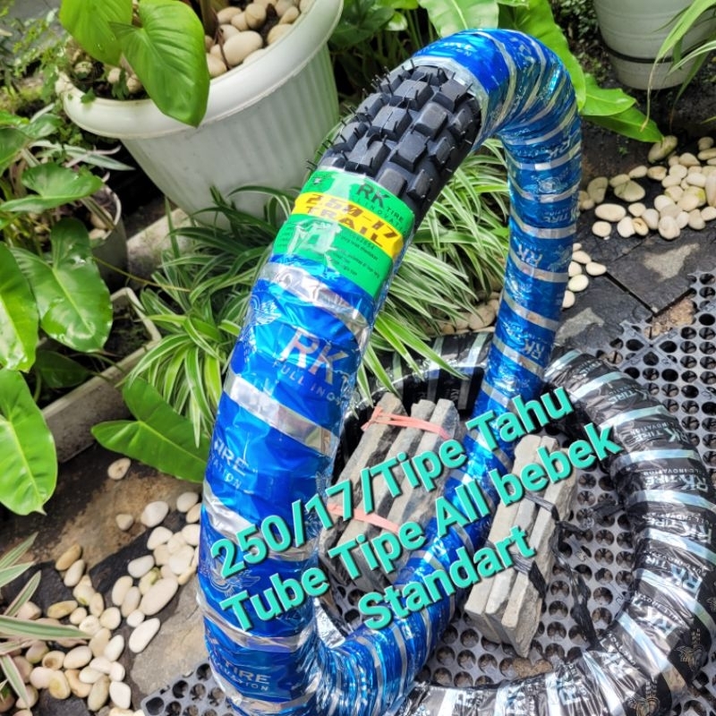 Ban Luar 250/17 Tipe Tahu Tube Tipe All Bebek Standart Revo Supra Jupiter Tornado