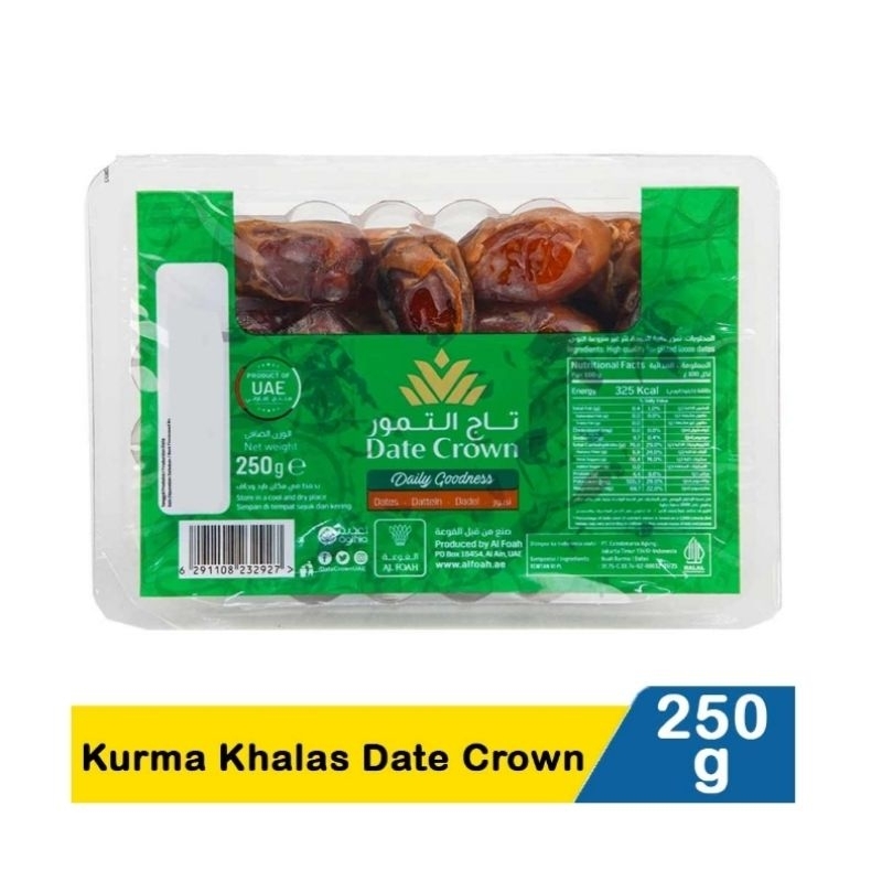 

Kurma Khalas Date Crown 250 gr